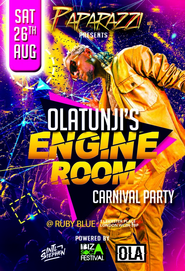 PAPARAZZI - ENGINE ROOM PARTY